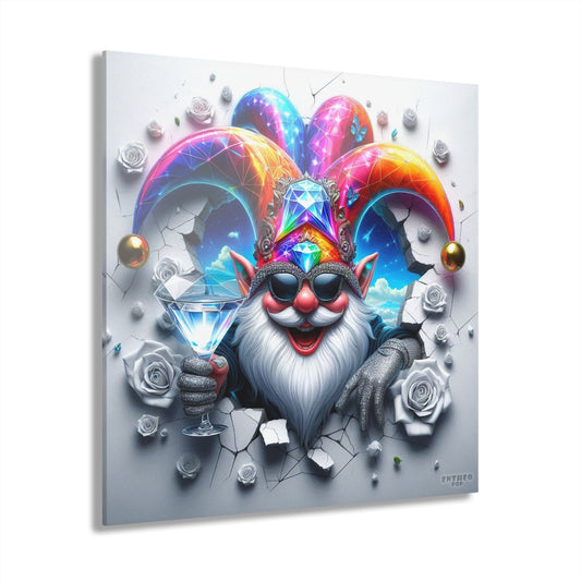 The Cocktail Collection ~ HENDRIX'S HYPERBOLIC HEADGEAR ~ 12" Acrylic Print (French Cleat Hanging)