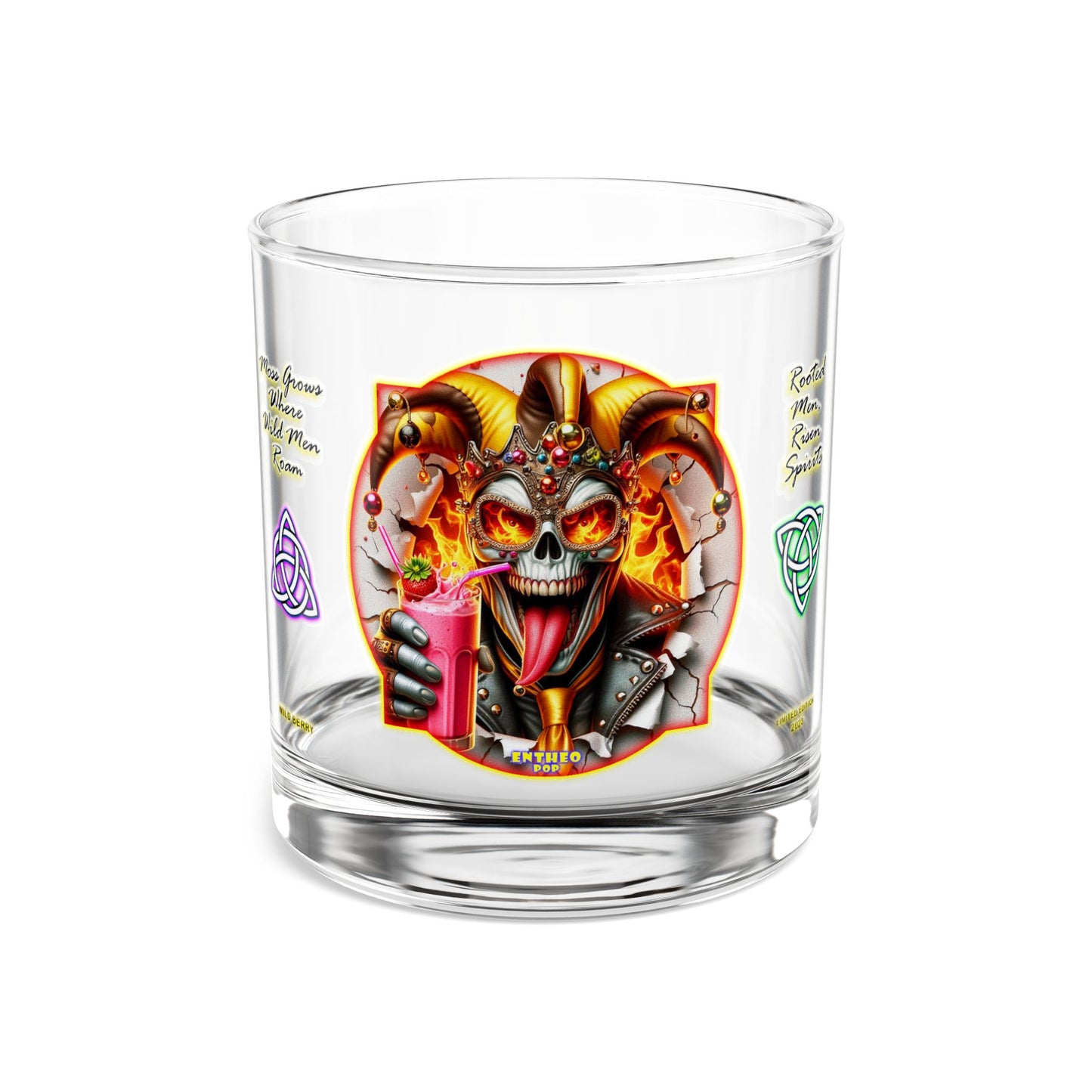 Rocks Glass, 10oz - WILD BERRY - Smoothie Collection - Jesterama