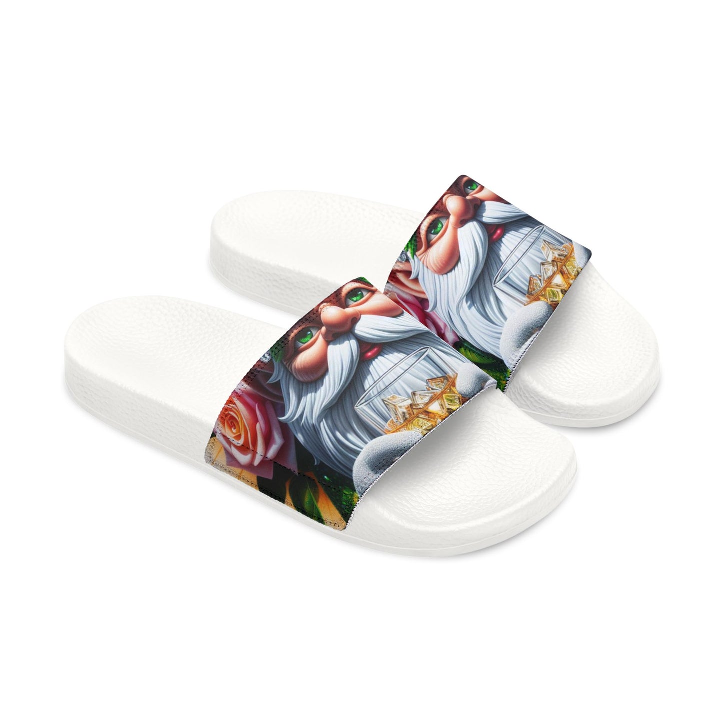 Cocktails Collection - ON THE ROCKS - Men's Removable-Strap Sandals