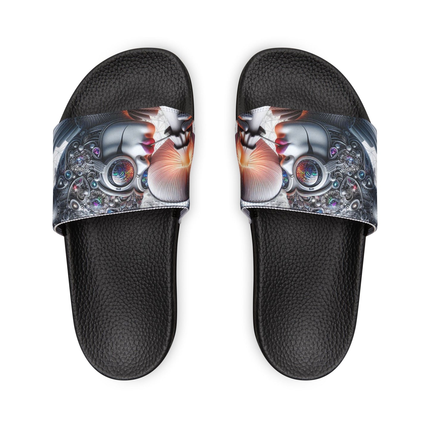 Grinning Collection - SIP KISS SMILE - Men's Removable-Strap Sandals