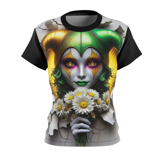 DAISY Miss Maisey - Jester  - Comfortable Women's Crew Neck Shirt - GnomePOP