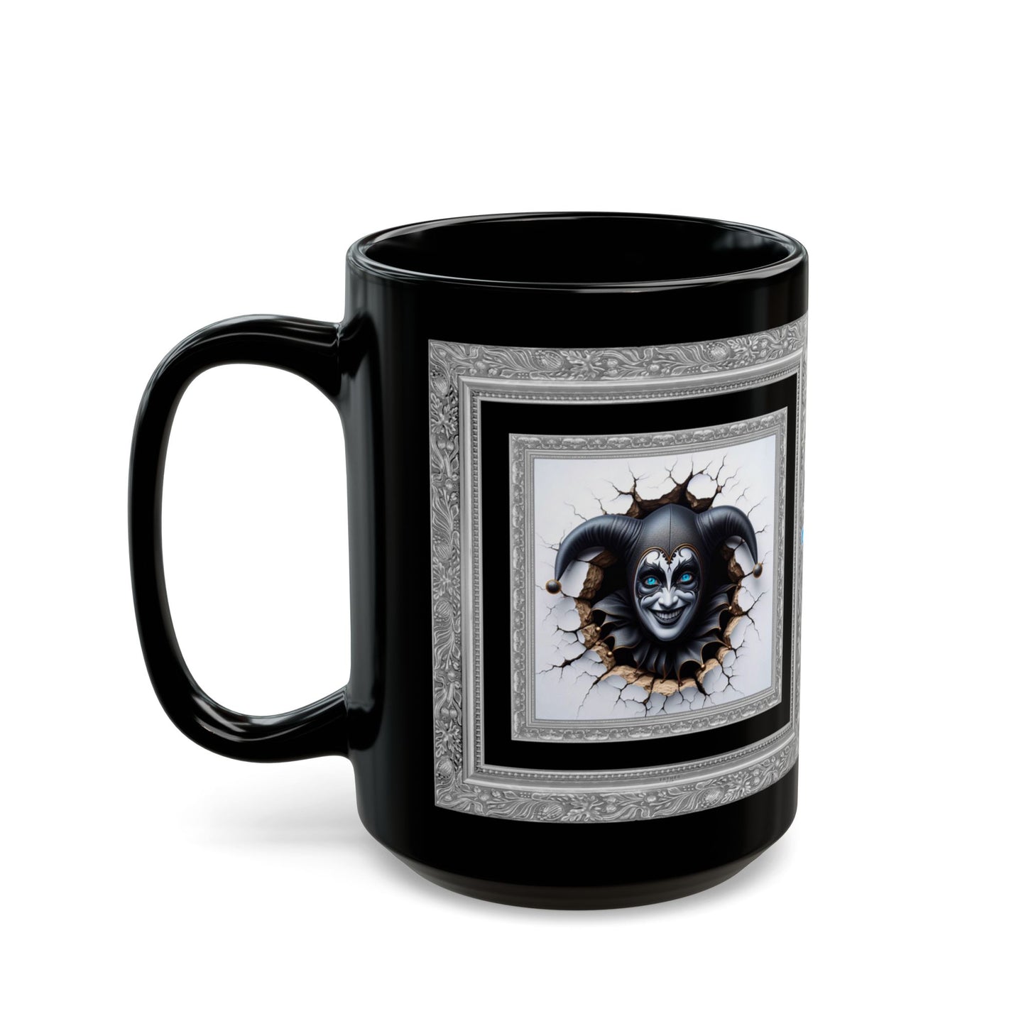 Striking Collection ~ BANSHEE GIGGLEGRIN ~ Black Mug 15oz