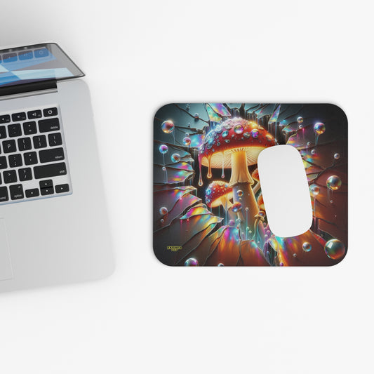 Pearlescent Psyche - Jewels of the Threshold Collection - ShroomaRooma Mouse Pad