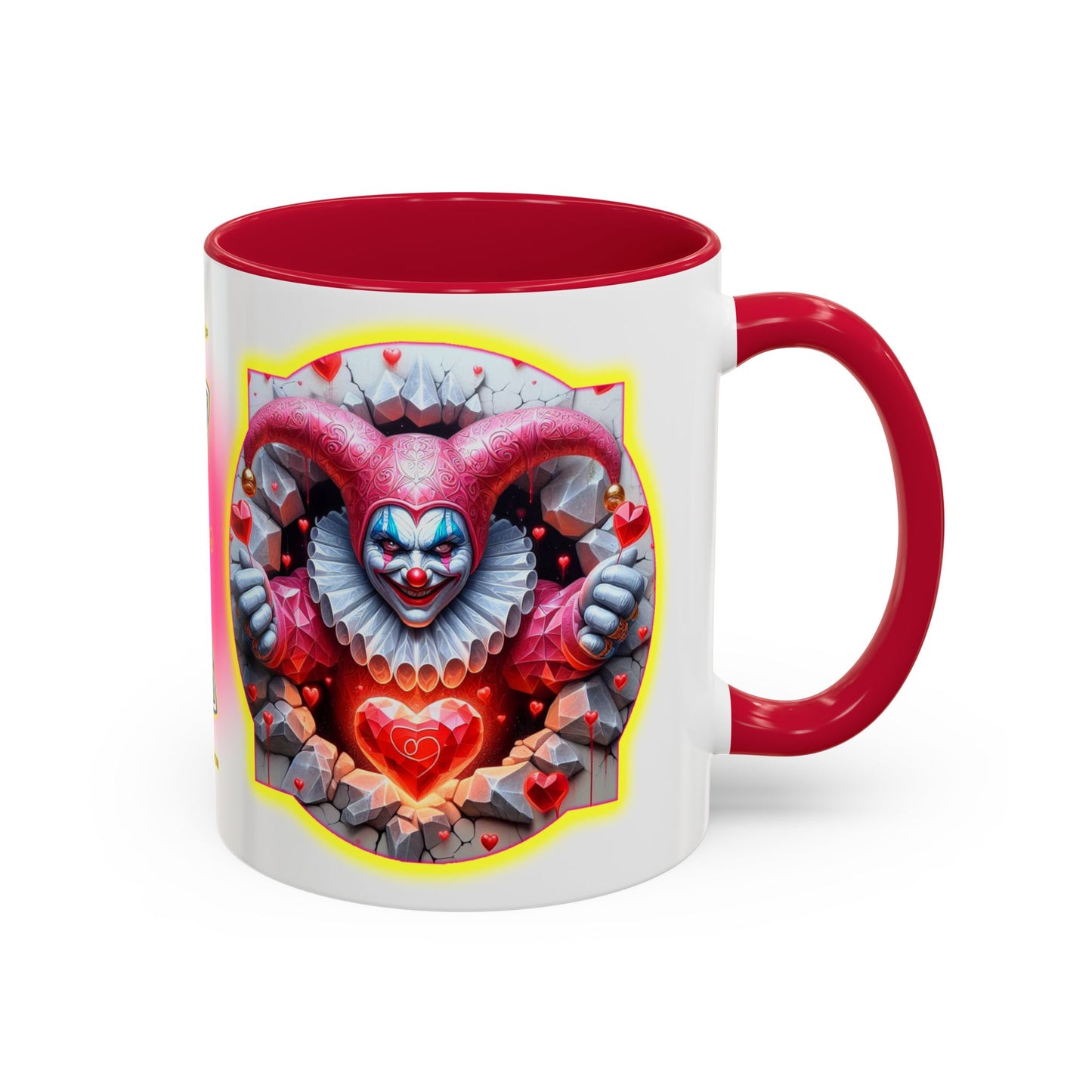 Lovecapade Collection ~BUBBLES VON HEARTFLIP ~ 11oz Colorful Mug