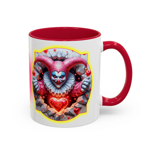 Lovecapade Collection ~BUBBLES VON HEARTFLIP ~ 11oz Colorful Mug