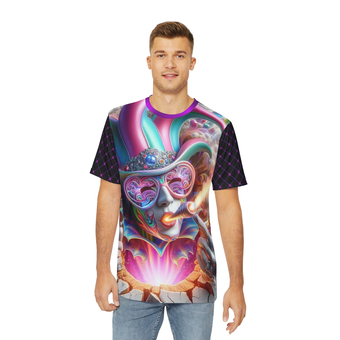 Vapors Collection - TOKEN TONY SKY - Premium Tee, Men's Regular Fit T-Shirt