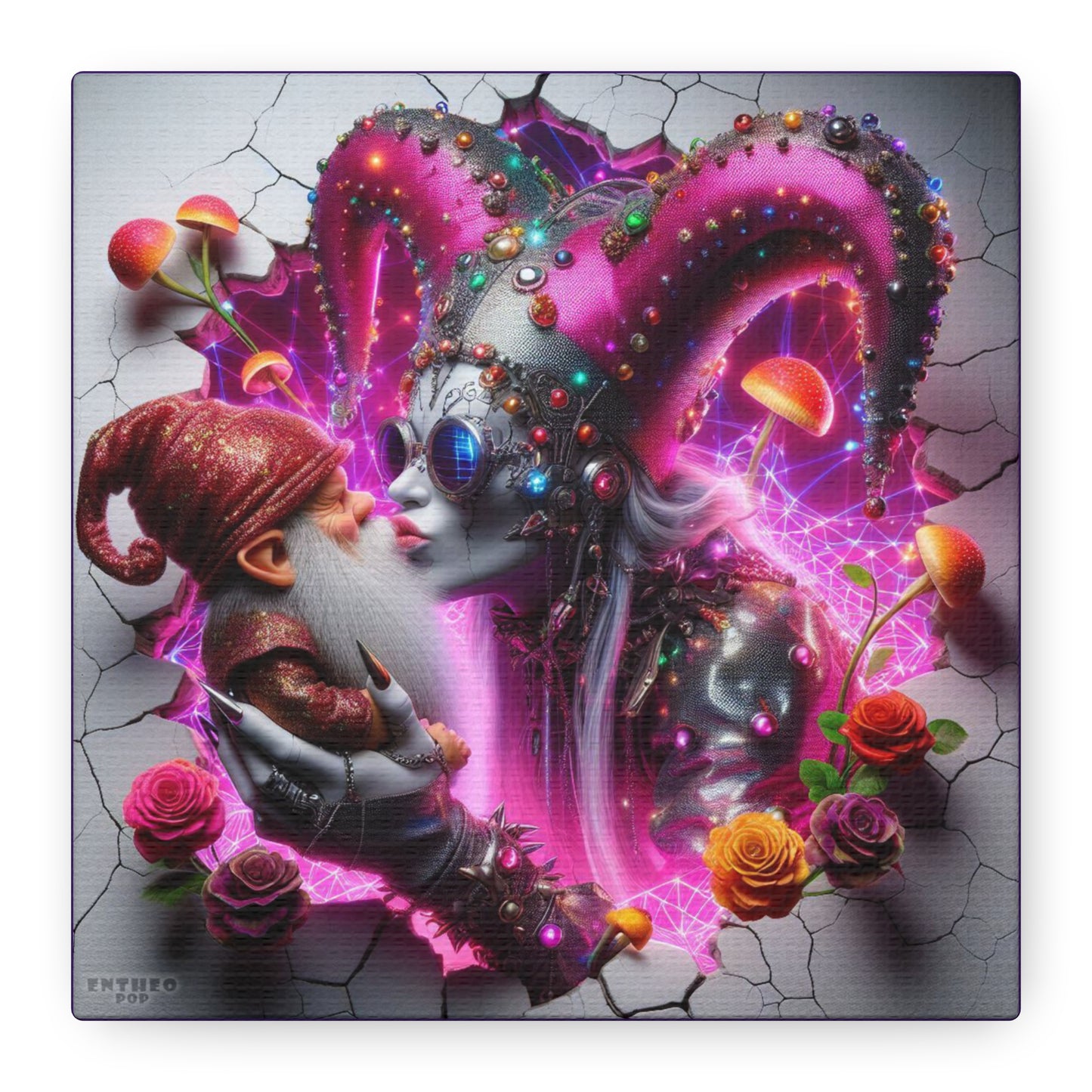 The Elders Collection ~ WHISPERS OF JESTARA ~ 6" Stretched Canvas POP 1.25" Deep
