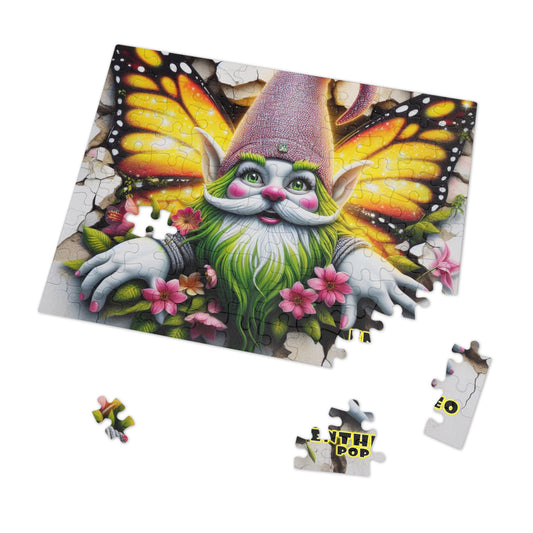 Butterfly Collection ~ TWILLY WILLY WINGS - Small 110 piece Jigsaw Puzzle with Metal Tin - 8" x 10"