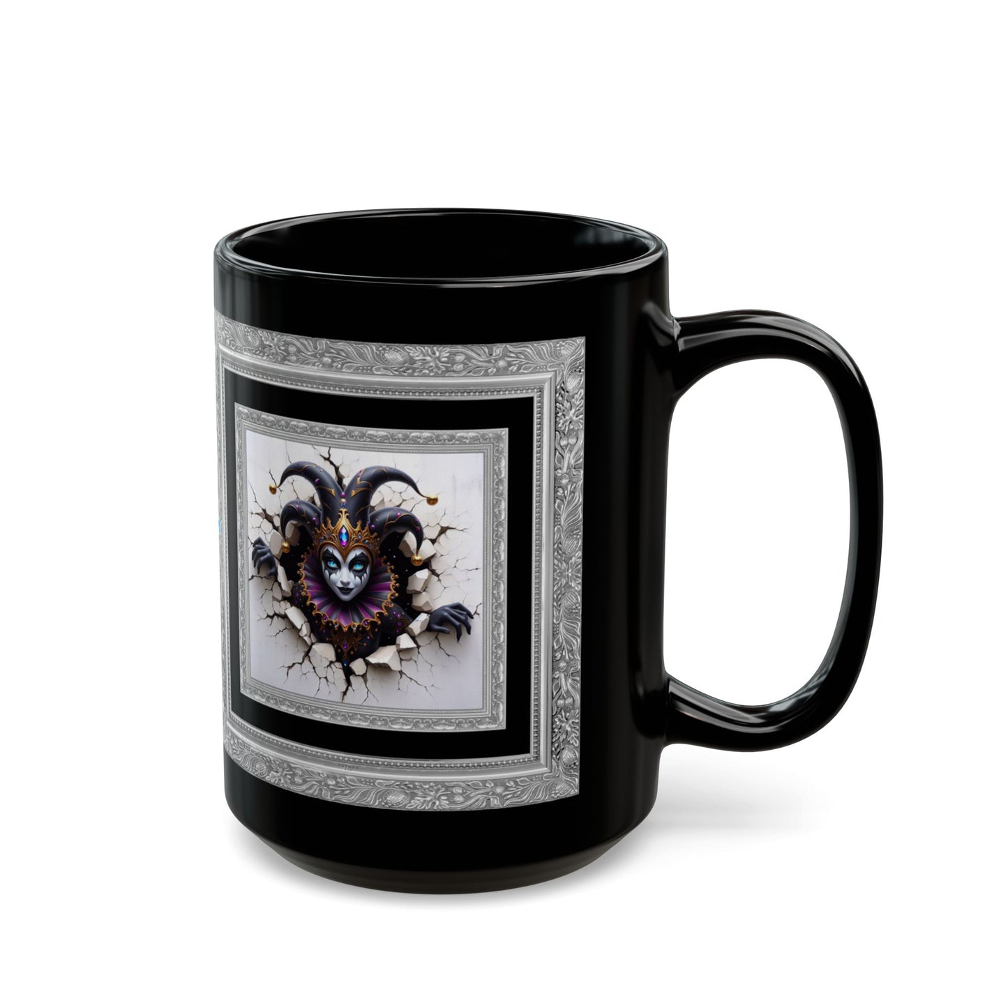 Striking Collection ~ BANTRIX THE BOLD ~ Black Mug 15oz