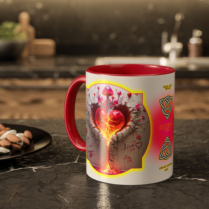 Lovecapade Collection ~ ROSY JEST REVUE ~ 11oz Colorful Mug