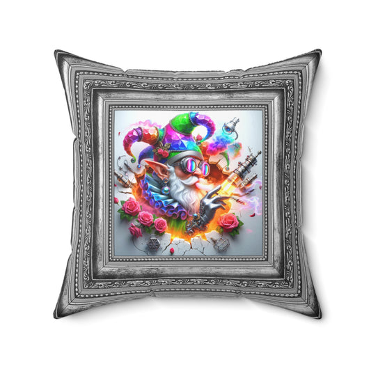 Vapors Collection ~ SOUL OF SKY & ShroomaRooma ~ 20" Square Pillow ~ GnomePOP