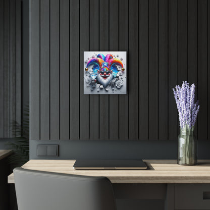 The Cocktail Collection ~ HENDRIX'S HYPERBOLIC HEADGEAR ~ 12" Acrylic Print (French Cleat Hanging)