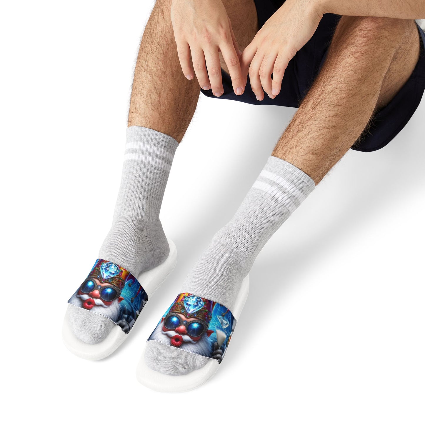 Cocktails Collection - DIAMOND KISS - Men's Removable-Strap Sandals
