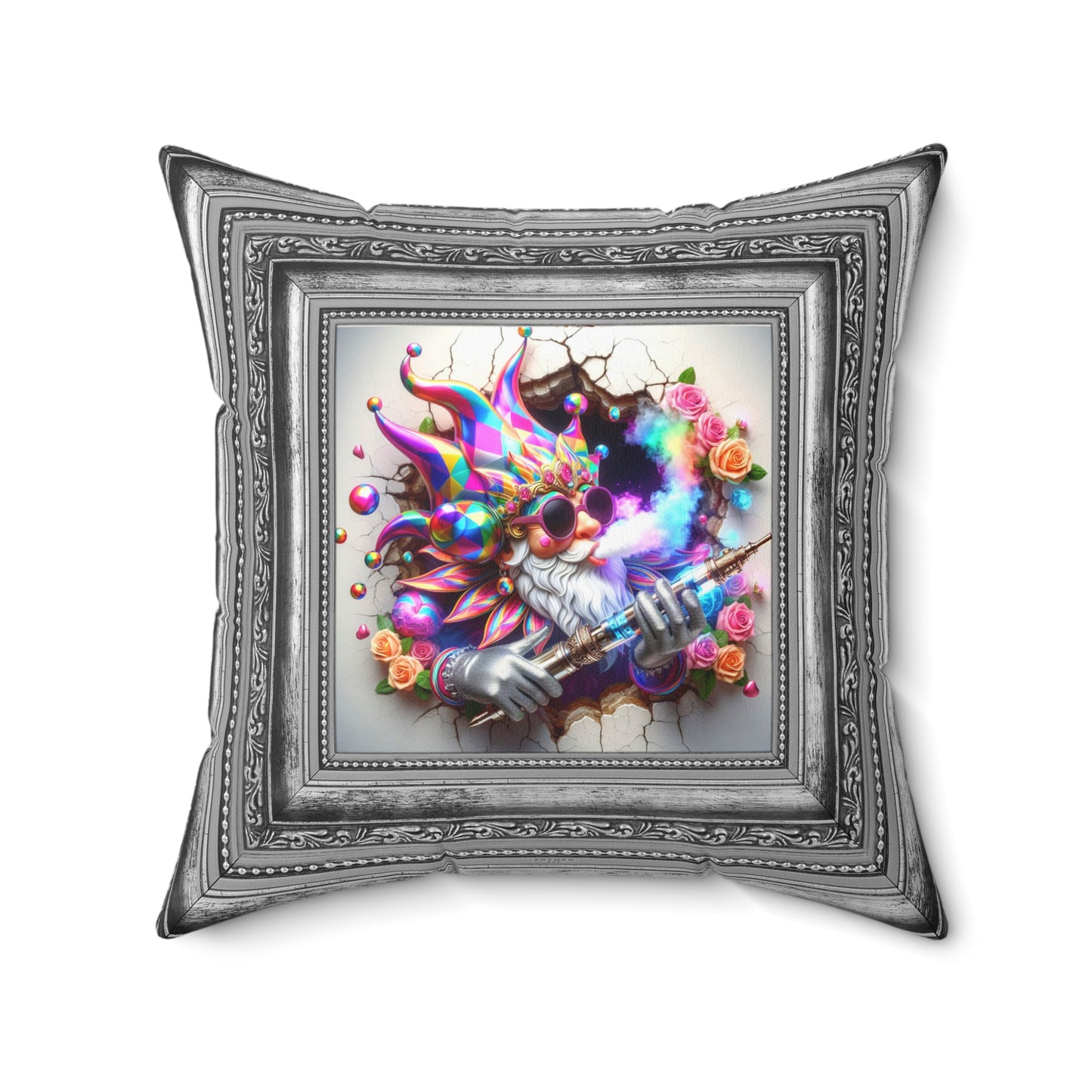 Vapors Collection ~ ANCIENT HEIR OF AIR & ShroomaRooma ~ 20" Square Pillow ~ GnomePOP