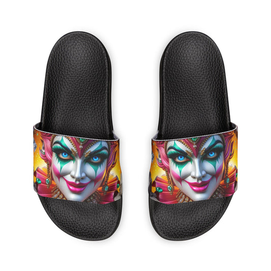Grinning Collection - BELLA BABY BLUE EYES - Men's Removable-Strap Sandals