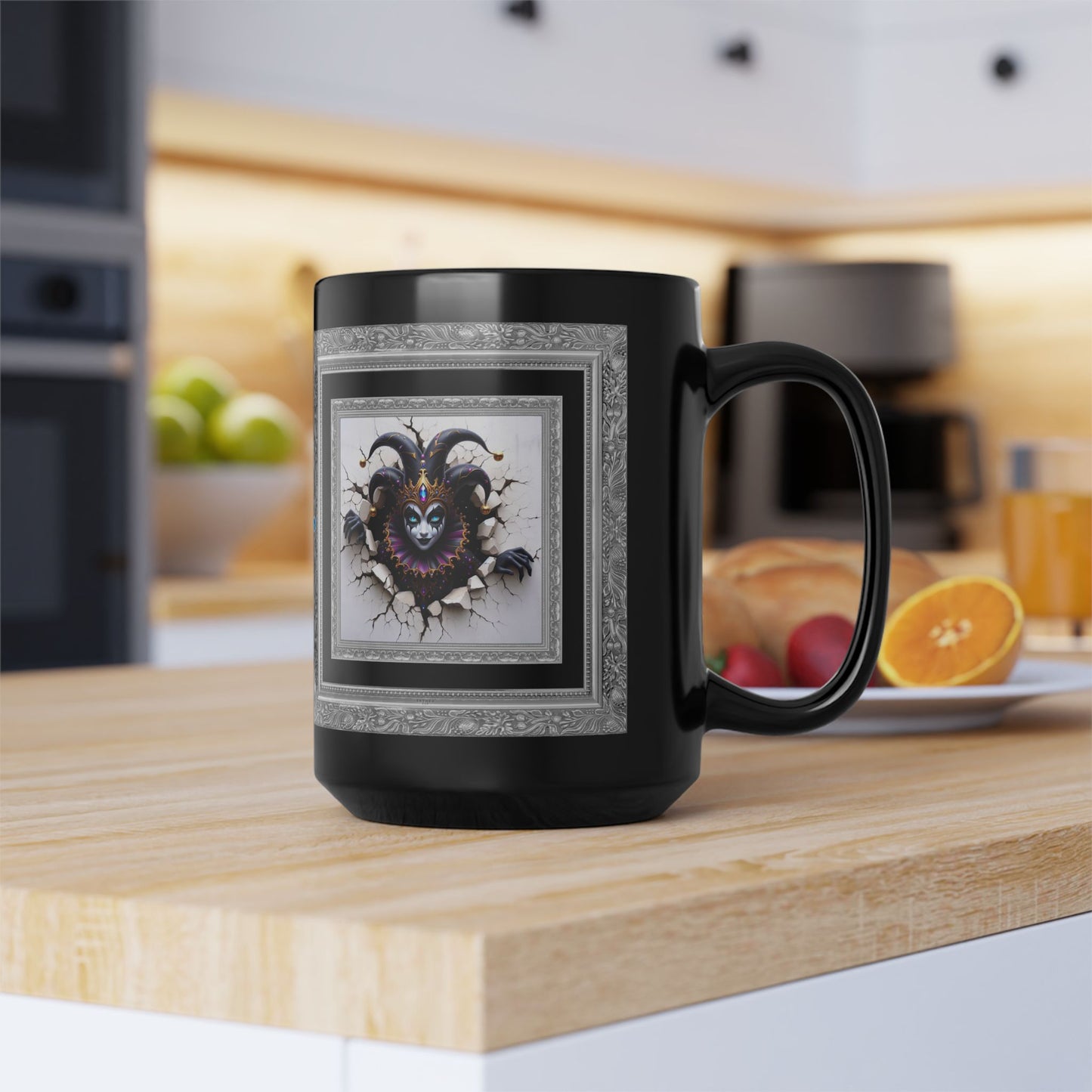 Striking Collection ~ BANTRIX THE BOLD ~ Black Mug 15oz