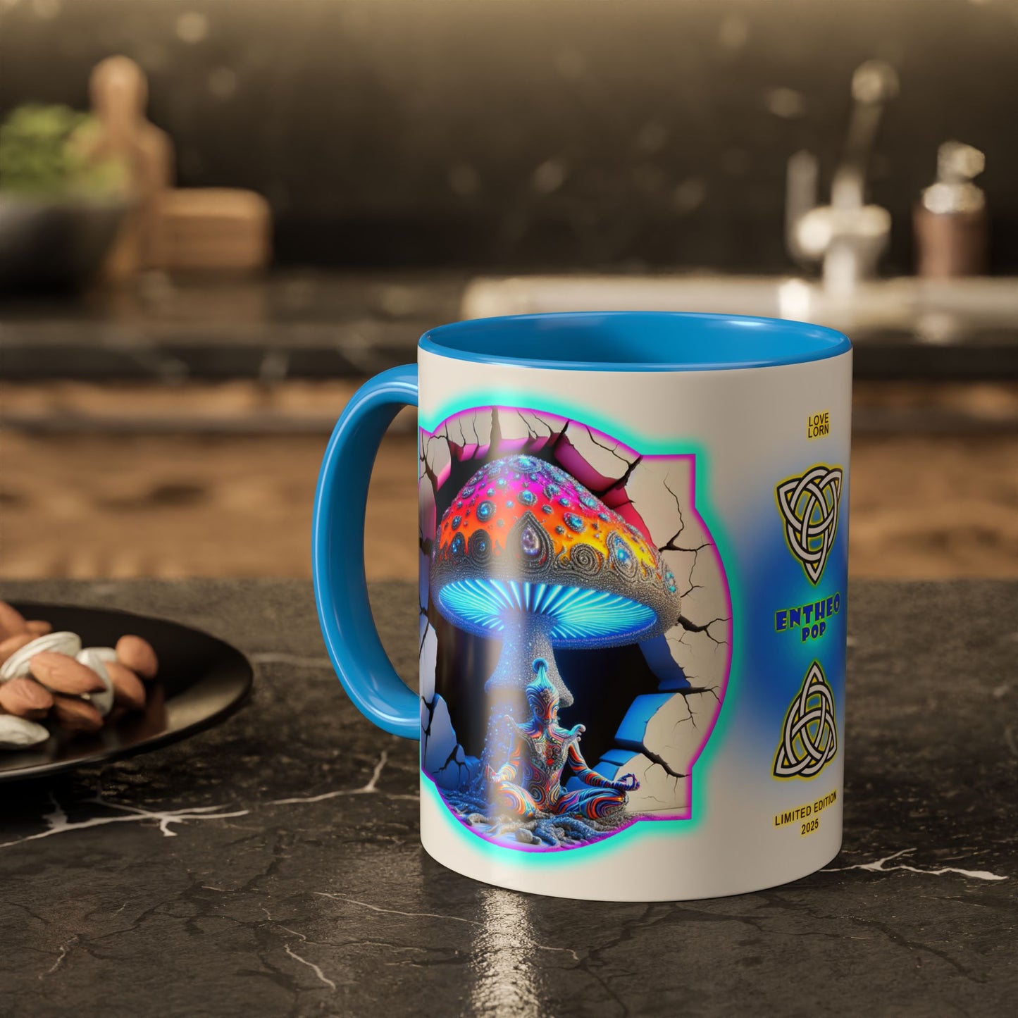 Lotus Collection ~ LOVE LORN ~ 11oz Colorful Mug