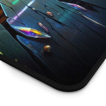 Mycelium Awakening - Jewels of the Threshold Collection - ShroomaRooma Desk Mat