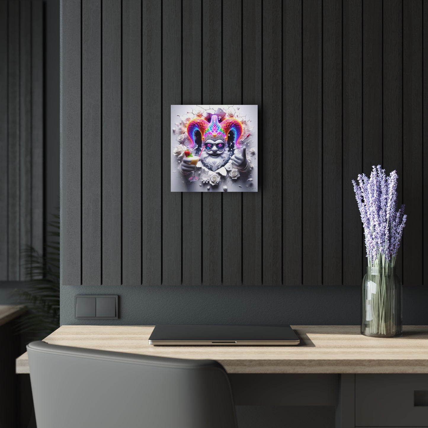 The Cocktail Collection ~ MAXWELL THE MARVELOUS MAVERICK ~ 12" Acrylic Print (French Cleat Hanging)