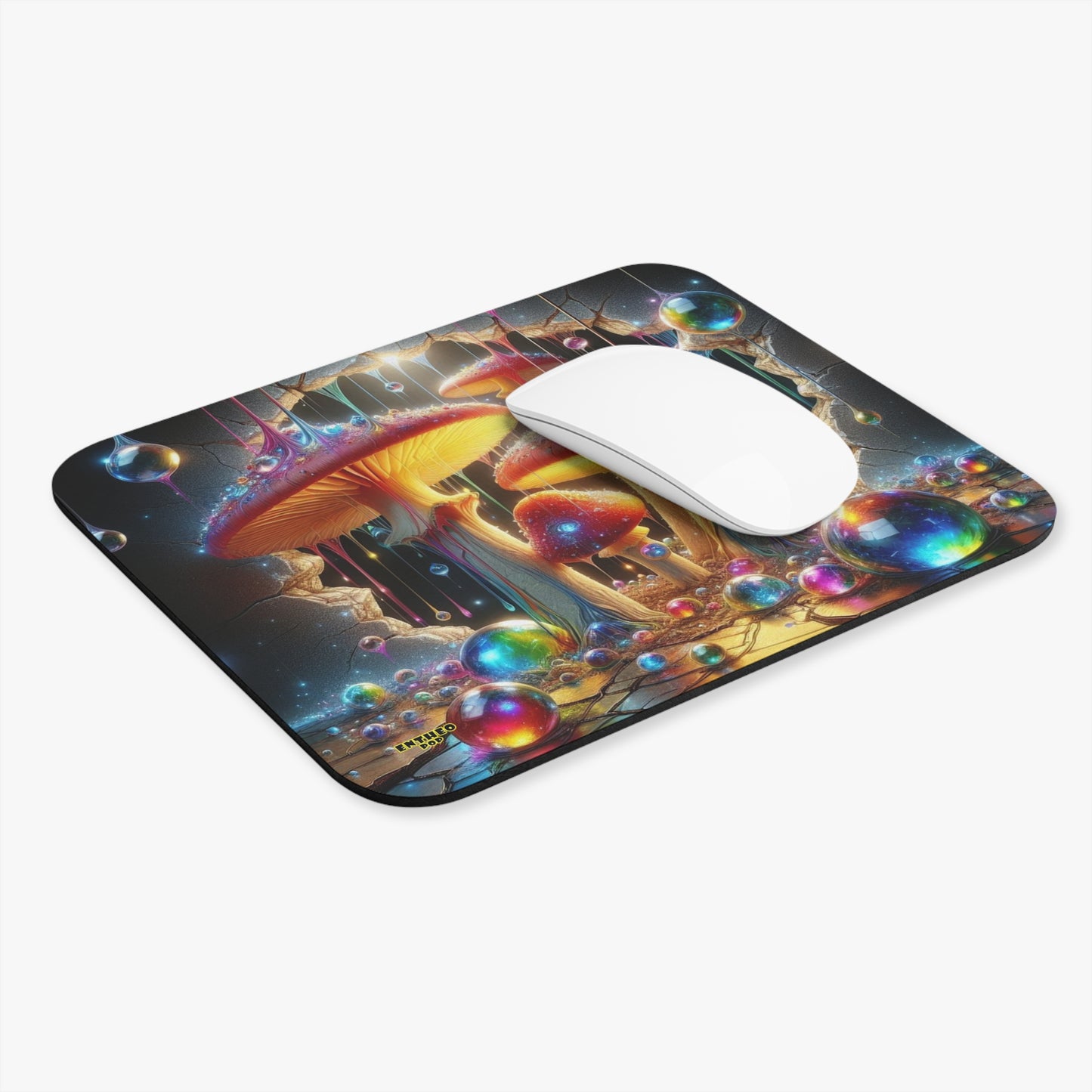 Opalescent Dreamworld - Jewels of the Threshold Collection - ShroomaRooma Mouse Pad
