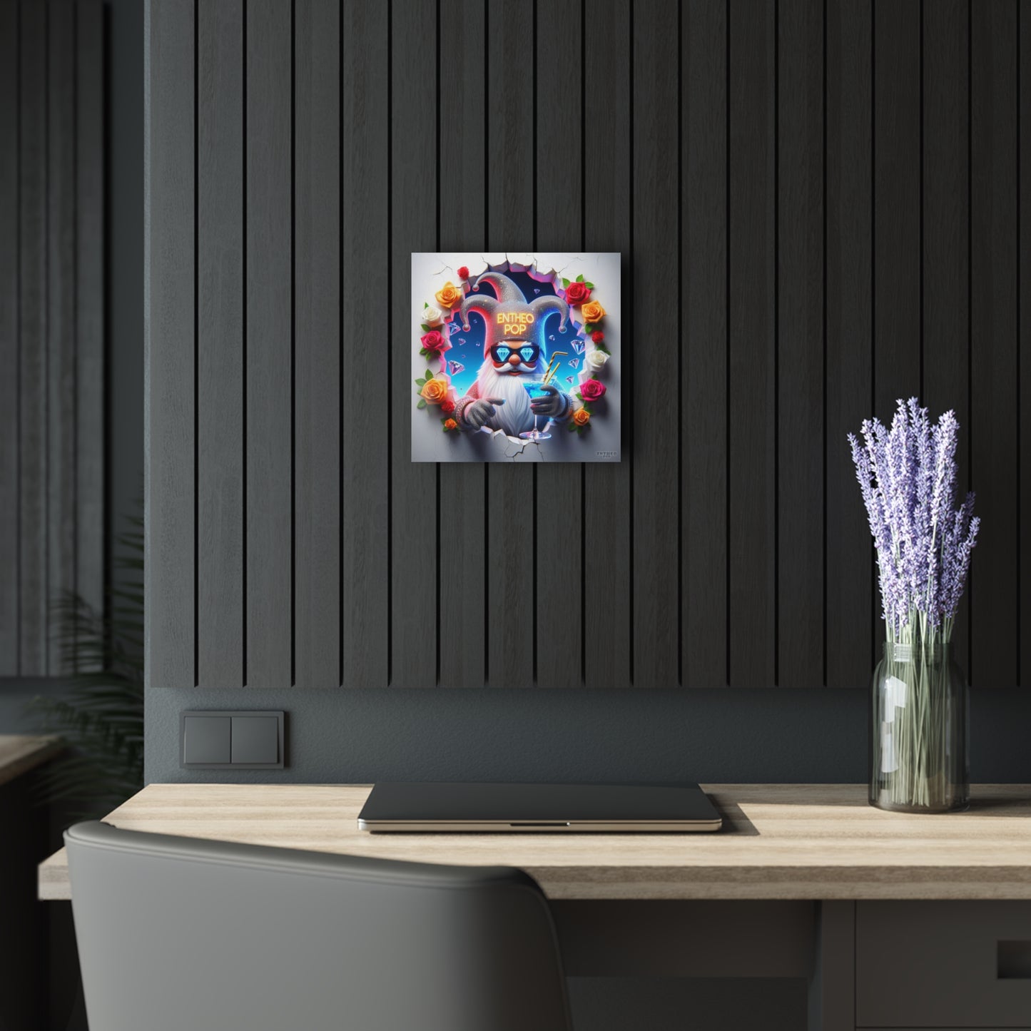 The Cocktail Collection ~ GEM TIME AT GENTHEO'S ~ 12" Acrylic Print (French Cleat Hanging)