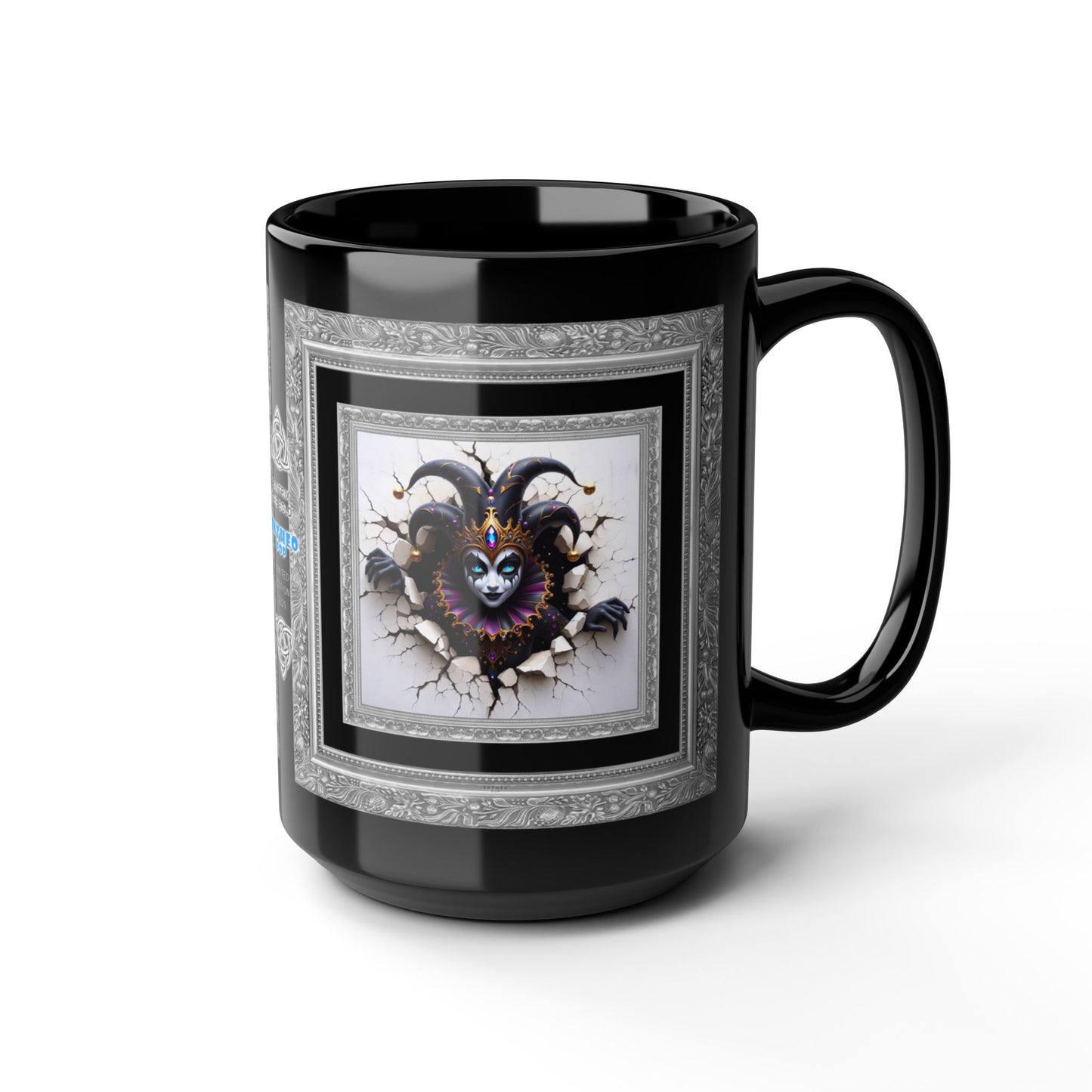 Striking Collection ~ BANTRIX THE BOLD ~ Black Mug 15oz