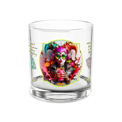 Rocks Glass, 10oz - I HEART PINK - Smoothie Collection - Jesterama