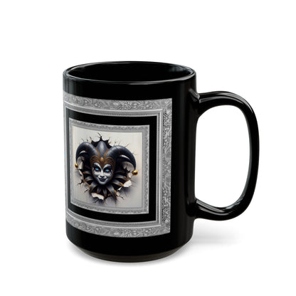 Striking Collection ~ BALTHAZAR BLINK ~ Black Mug 15oz
