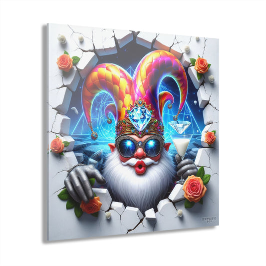 The Cocktail Collection ~ TECUMSEH'S KISS ~ 12" Acrylic Print (French Cleat Hanging)
