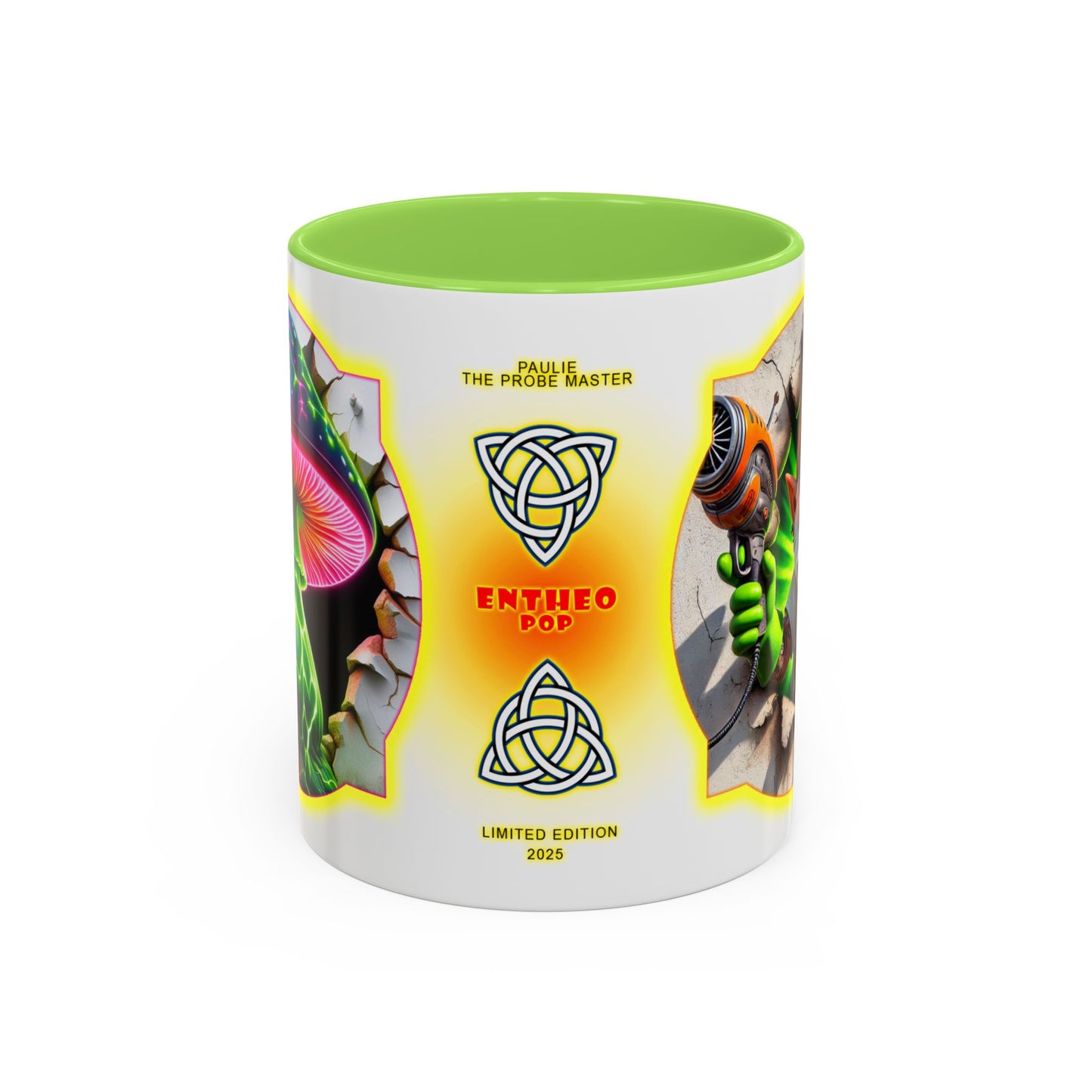 Aliens Collection ~ PAULIE THE PROBE MASTER ~ 11oz Colorful Mug