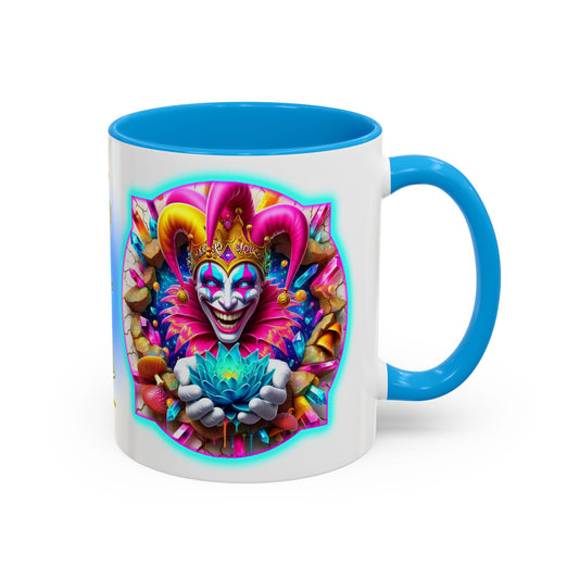 Lotus Collection ~ VELVET JESTERMAN ~ 11oz Colorful Mug