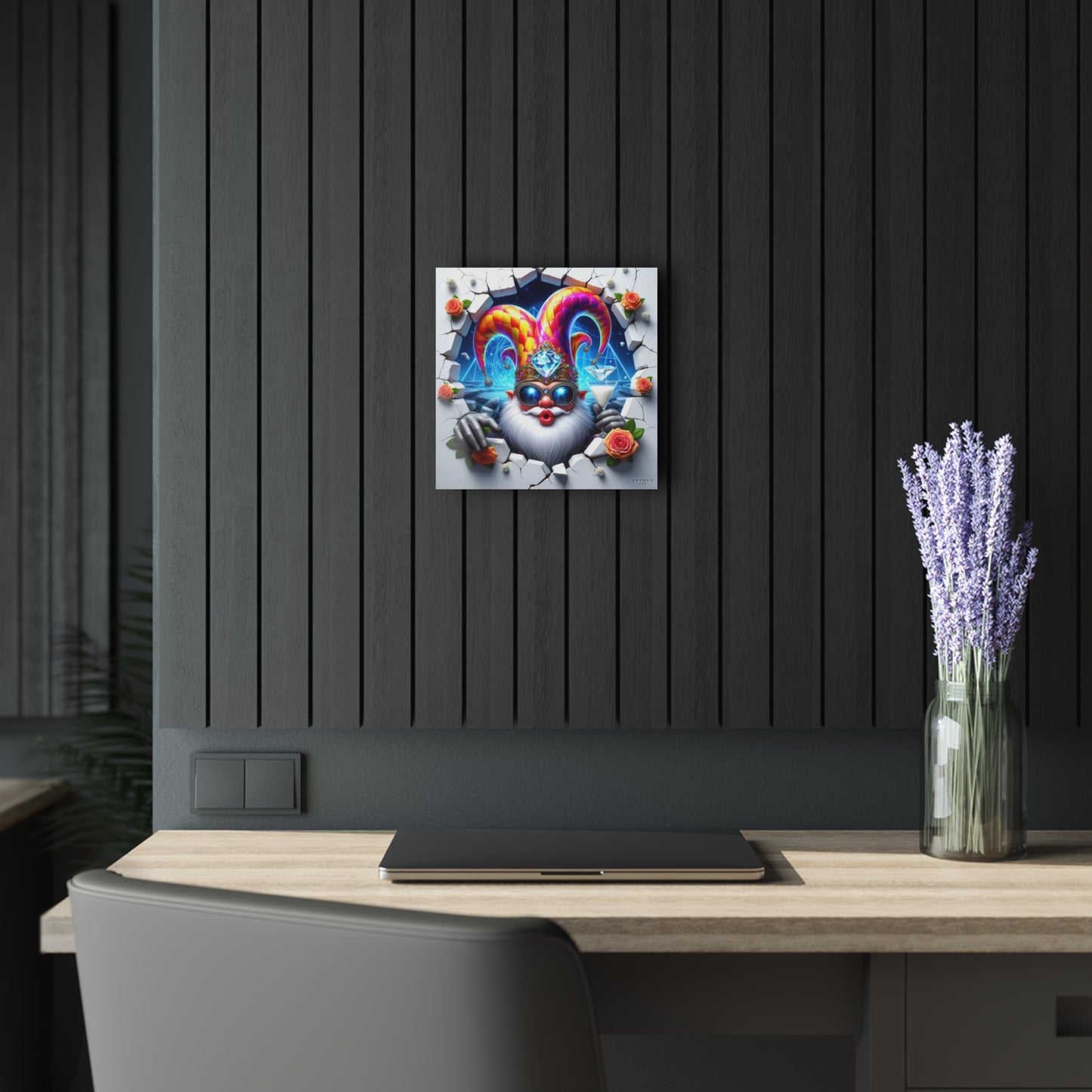 The Cocktail Collection ~ TECUMSEH'S KISS ~ 12" Acrylic Print (French Cleat Hanging)