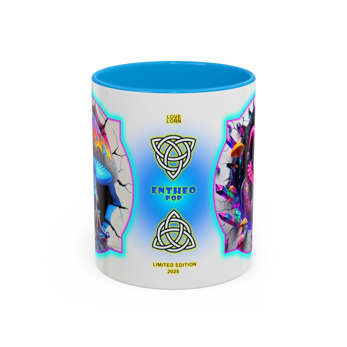 Lotus Collection ~ LOVE LORN ~ 11oz Colorful Mug
