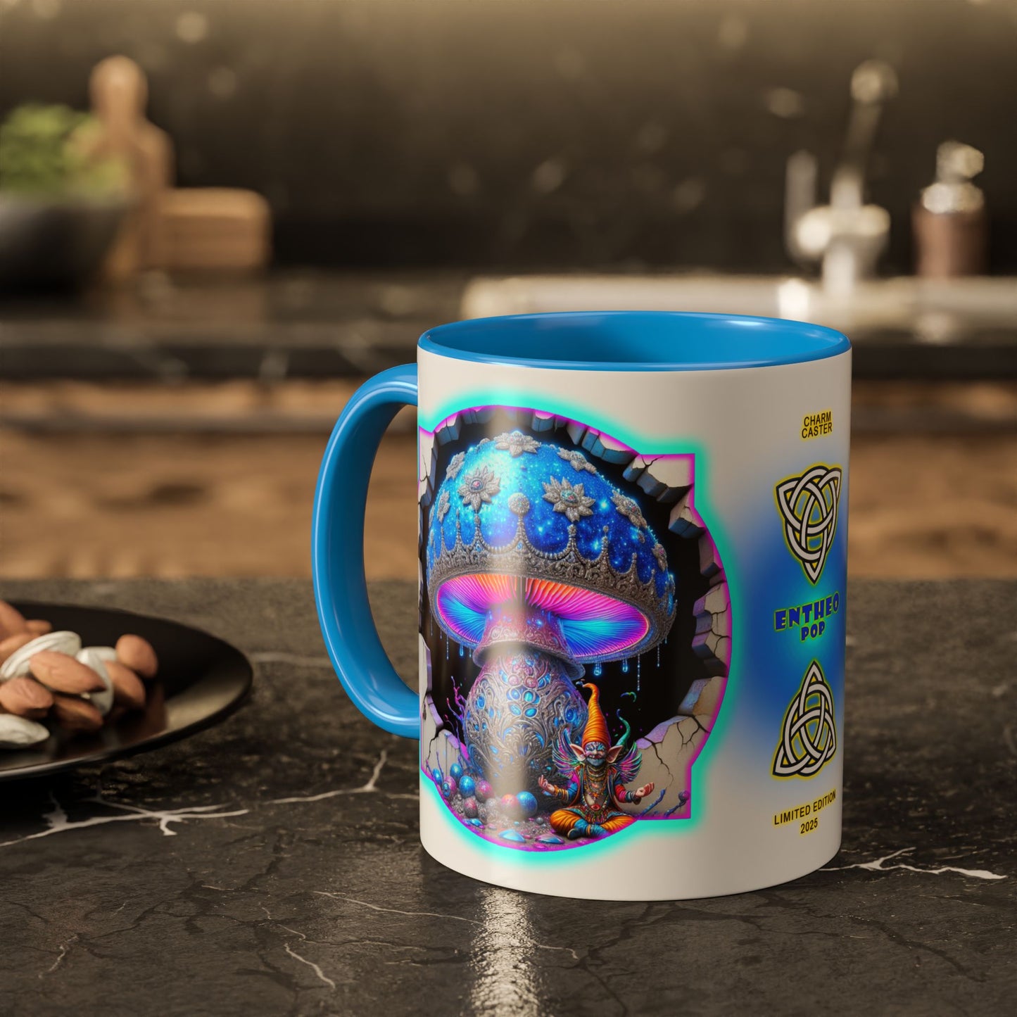 Lotus Collection ~ CHARM CASTER ~ 11oz Colorful Mug