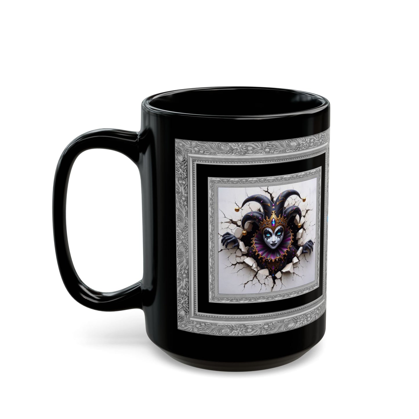 Striking Collection ~ BANTRIX THE BOLD ~ Black Mug 15oz