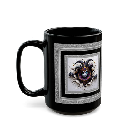 Striking Collection ~ BANTRIX THE BOLD ~ Black Mug 15oz