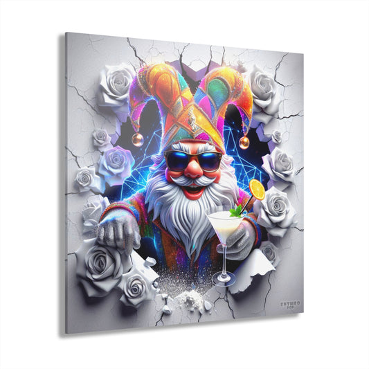 The Cocktail Collection ~ SUBLIME SAMUEL SATISFIED ~ 12" Acrylic Print (French Cleat Hanging)