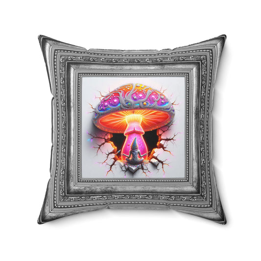 Vapors Collection ~ SPIRITUAL MIST & ShroomaRooma ~ 20" Square Pillow ~ GnomePOP