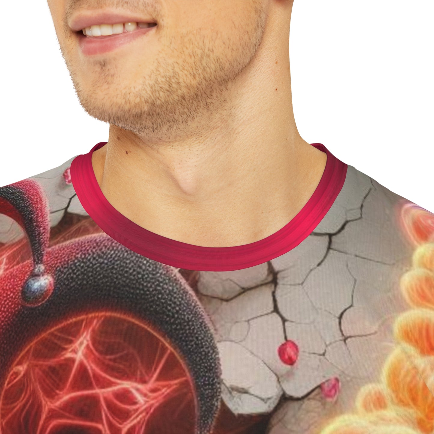 Vapors Collection - KISS THY SPIRIT ROSE - Premium Tee, Men's Regular Fit T-Shirt