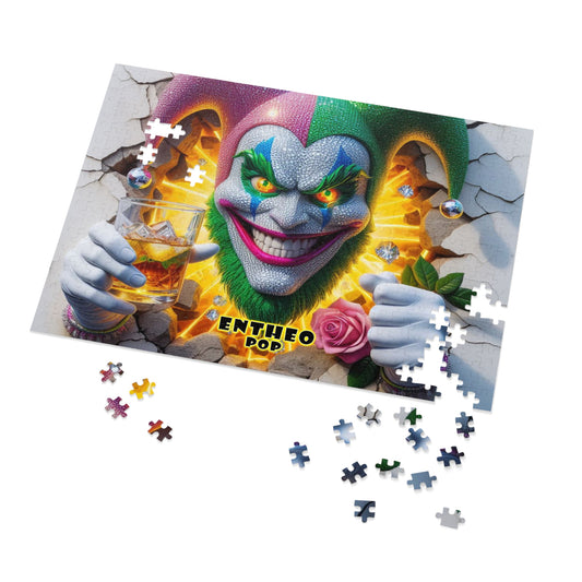 The Cocktail Collection ~ GLAM ROCKS GLIMMER - Medium 500 piece Jigsaw Puzzle with Metal Tin - 15.5" x 21"