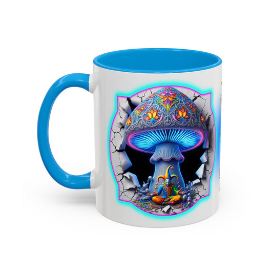 Lotus Collection ~ THE BLUSH CROWN ~ 11oz Colorful Mug