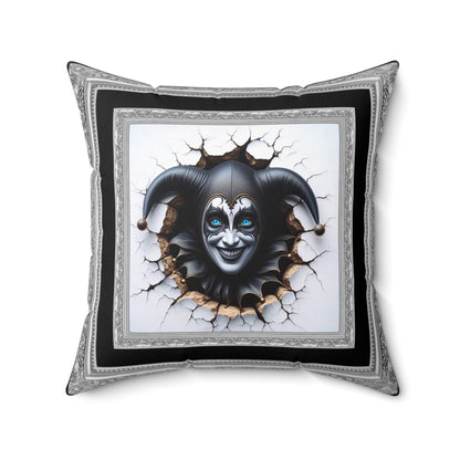 Striking Collection ~ BANSHEE GIGGLEGRIN & ShroomaRooma ~ 20" Square Pillow ~ Jesterama