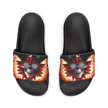 Grinning Collection - HELLFIRE SHINE - Men's Removable-Strap Sandals