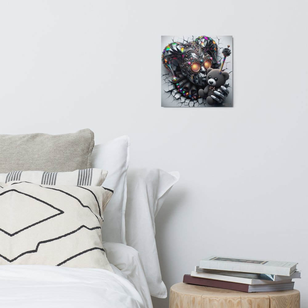 The Teddy Collection - FOOL'S SOFT SPOT - 12" Metal Print