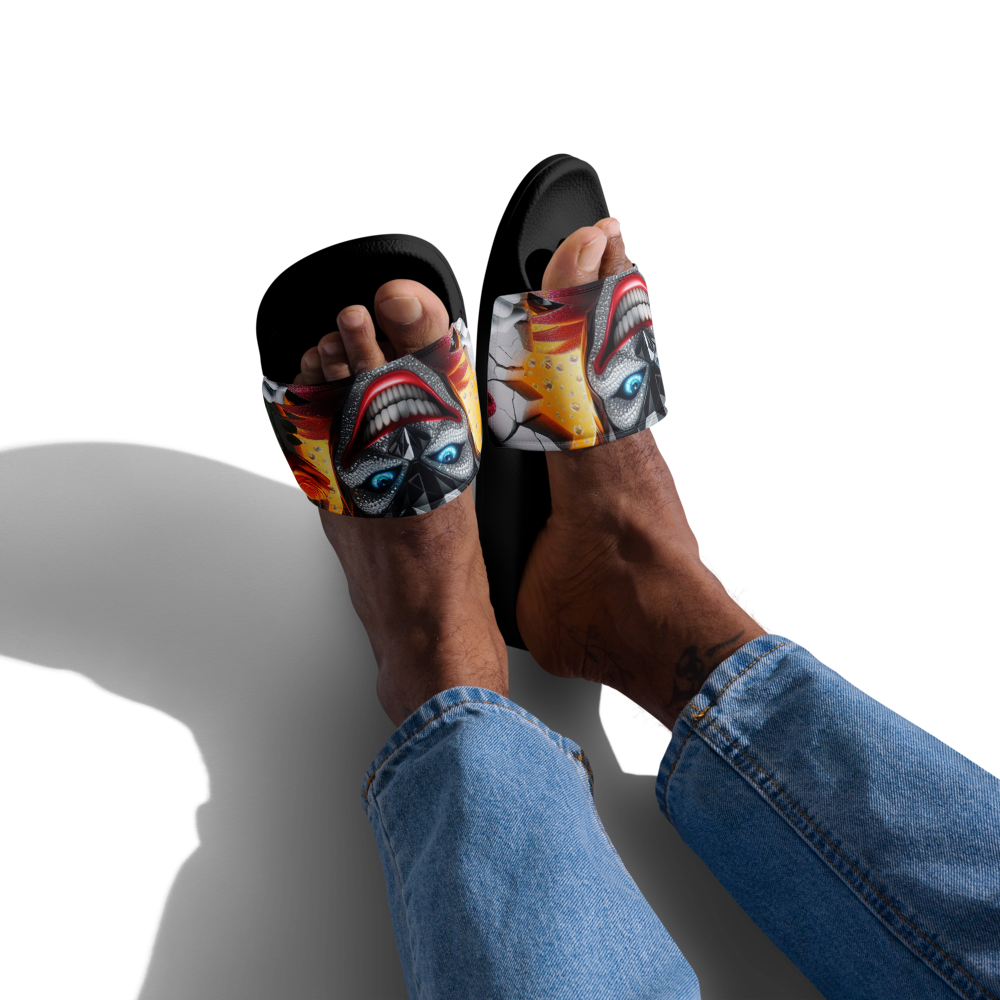 Grinning Collection - GIN JIN GRIN - Men’s Comfy Slides