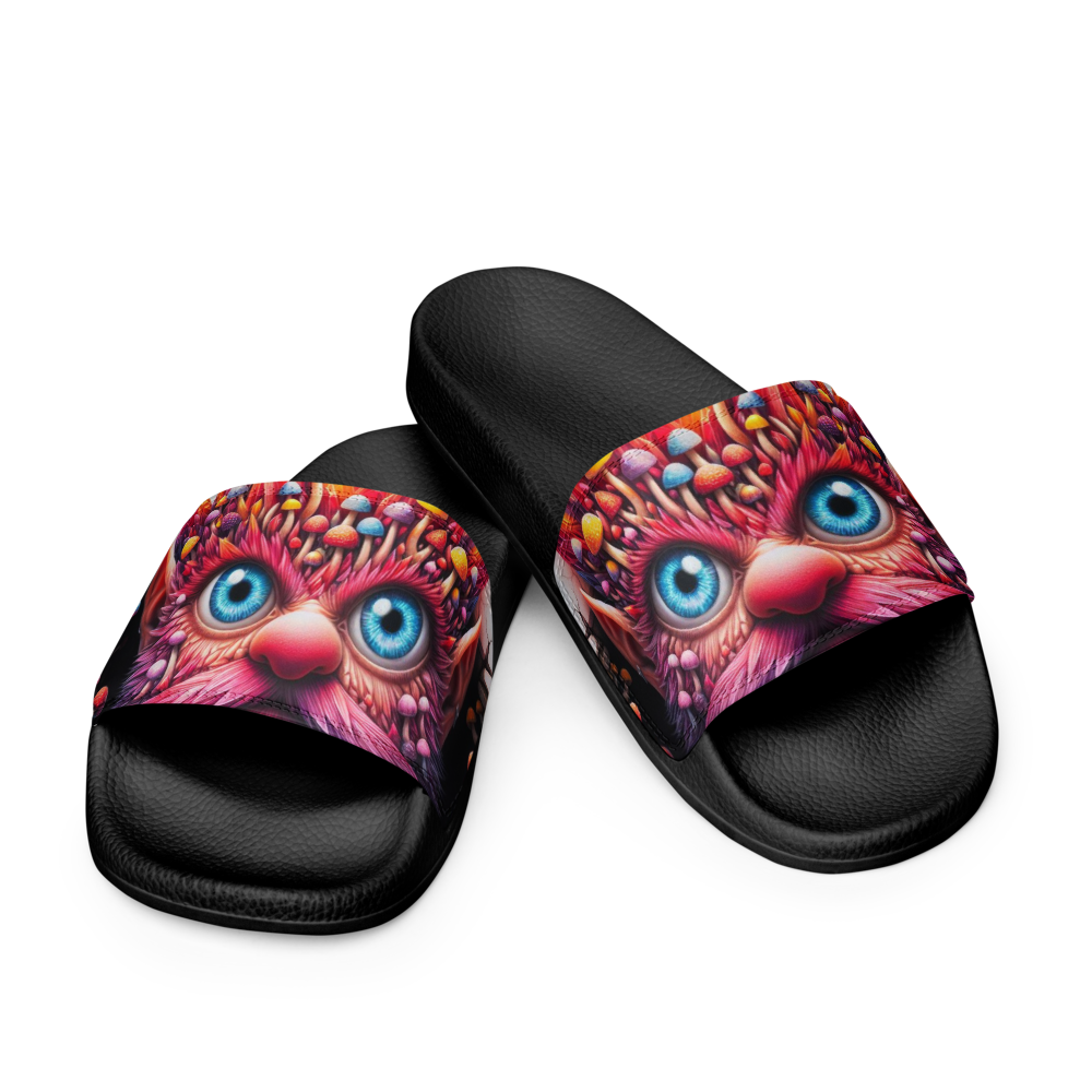 Grinning Collection - BEHOLD THE TROLL - Men’s Comfy Slides