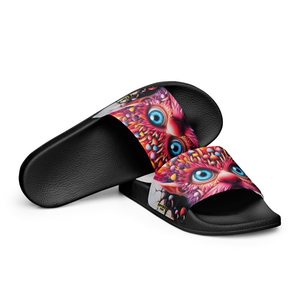 Grinning Collection - BEHOLD THE TROLL - Men’s Comfy Slides